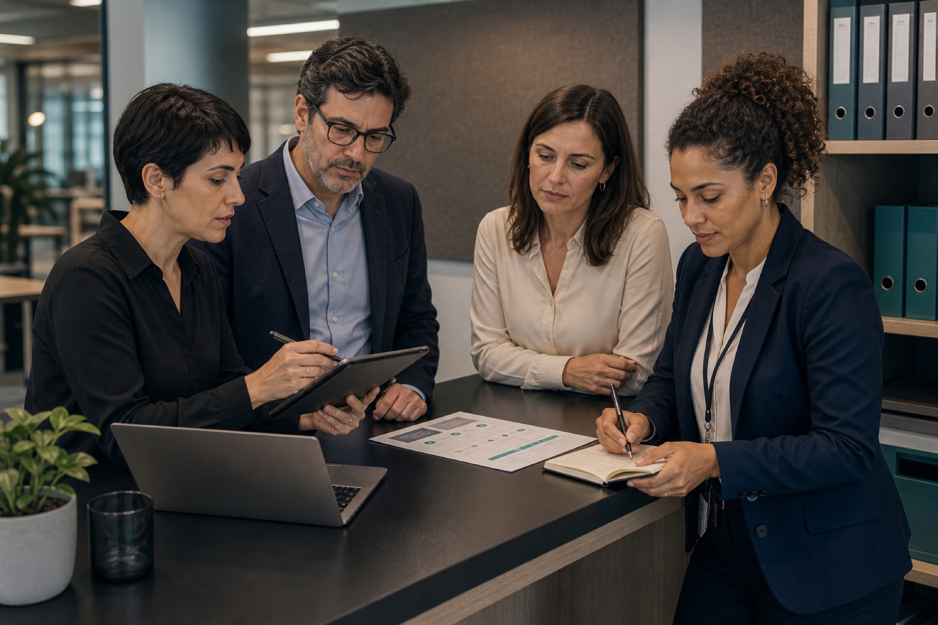Indicadores de qualidade em atendimento assistido.