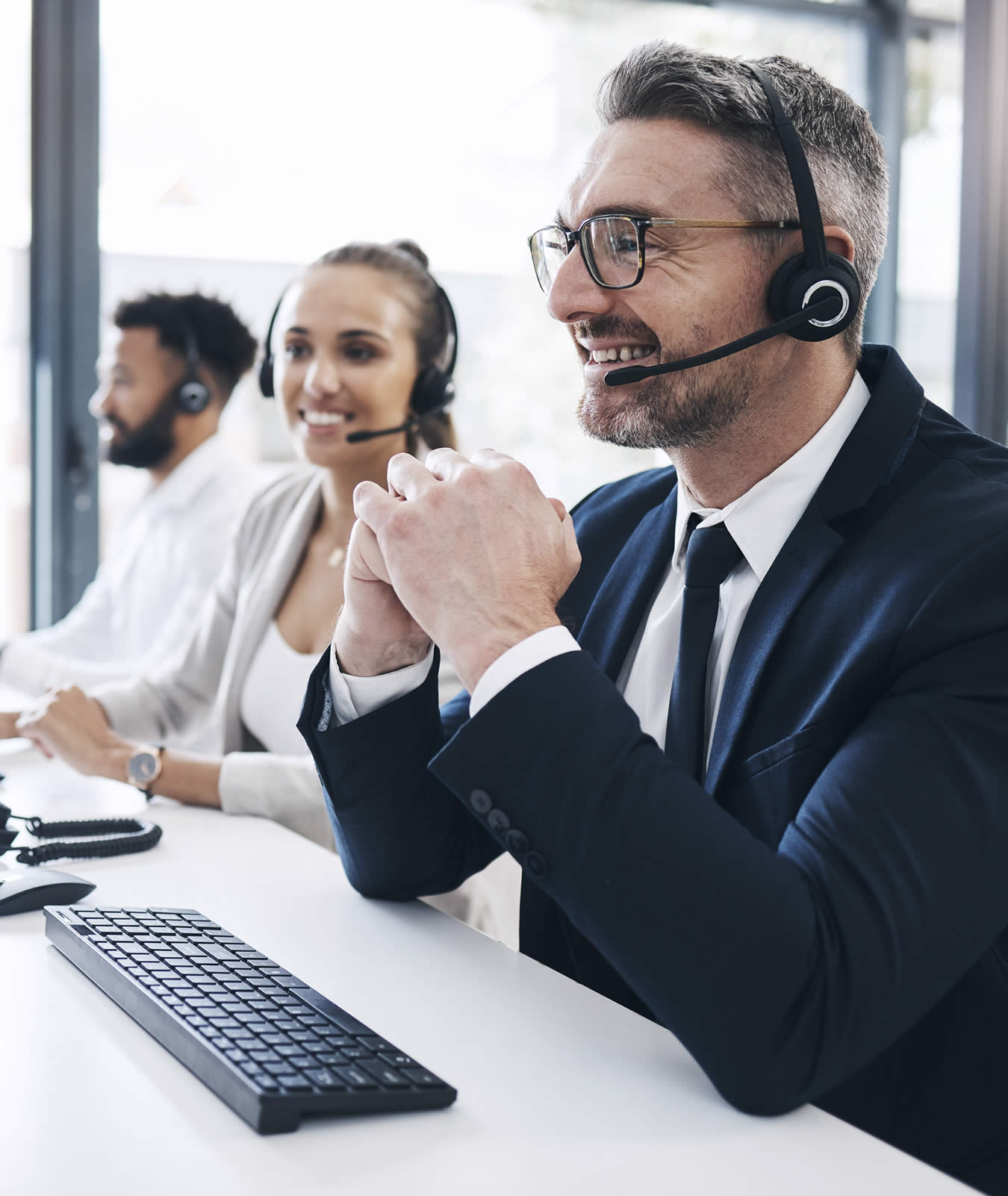 Profissional utilizando recursos da RedT Cloud